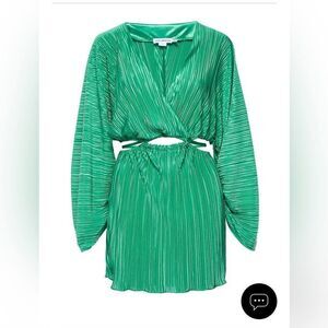Good American Green Mini Dress